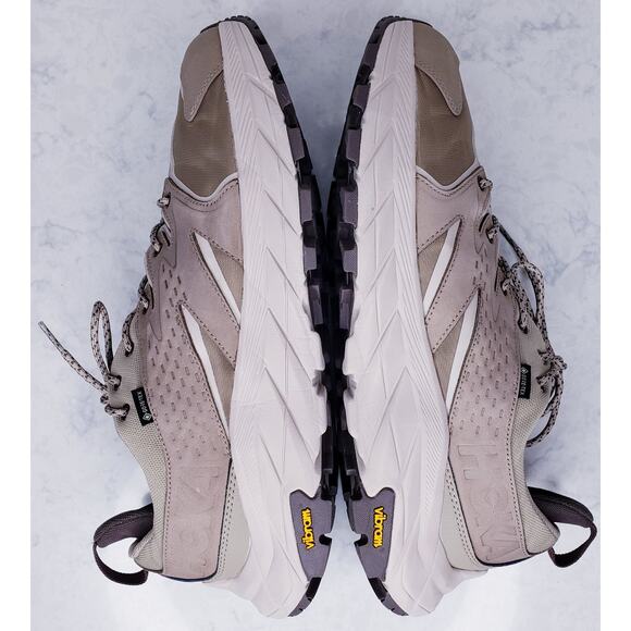 HOKA ANACAPA Low GTX Leather Mesh Hiking Shoes Sneakers Vibram Sole  Men's 13D - Picture 11 of 14